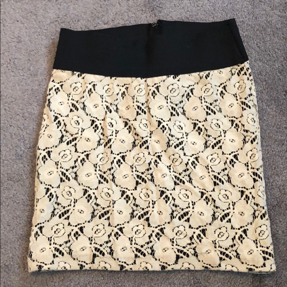 Floral maxi skirt